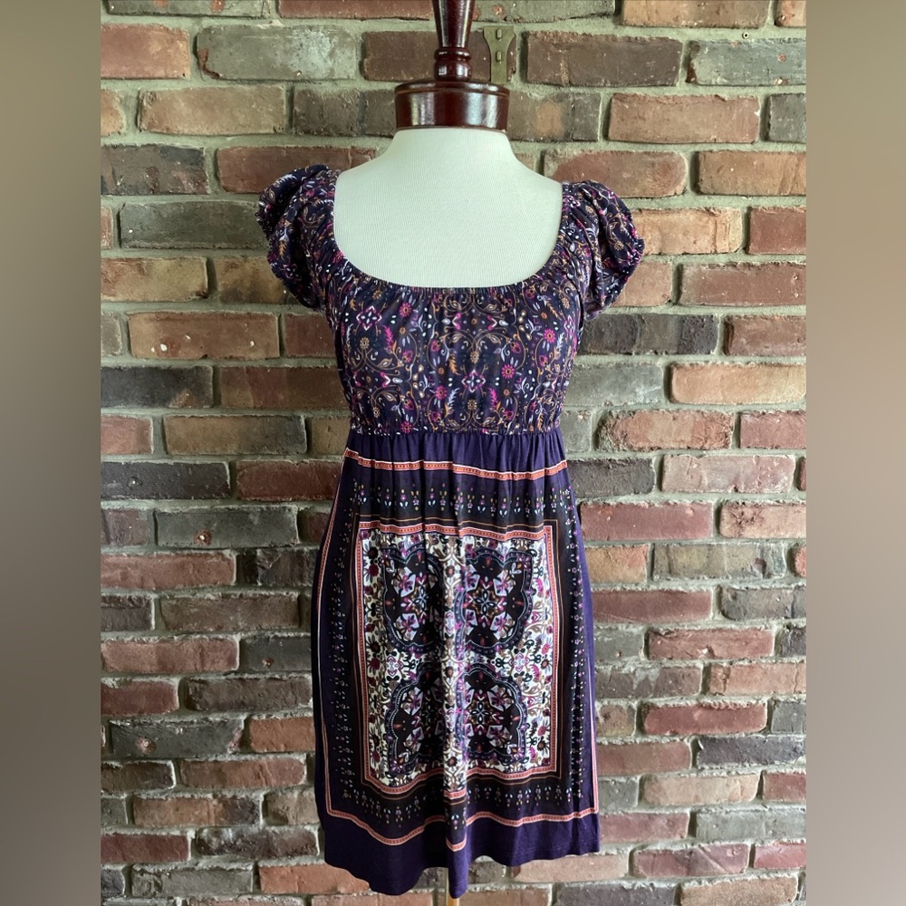 Delia’s Y2K Purple Bandana Sundress Size Small